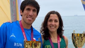 Daniel Estrada y Danica Kusanovic ganaron la Media Maratón Viña del Mar - Valparaíso
