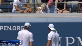 El ejemplar gesto que tuvo Nicolás Jarry con una espectadora que se descompensó en el US Open