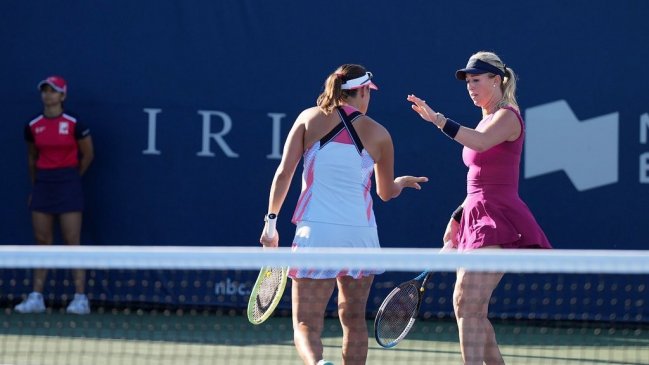 Alexa Guarachi avanzó a la segunda ronda del dobles femenino en el US Open
