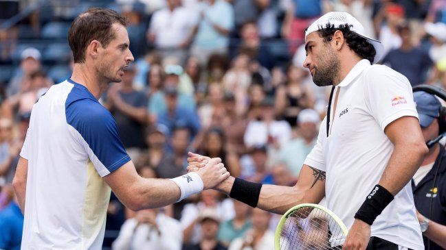Matteo Berrettini frenó a Andy Murray en la tercera ronda del US Open