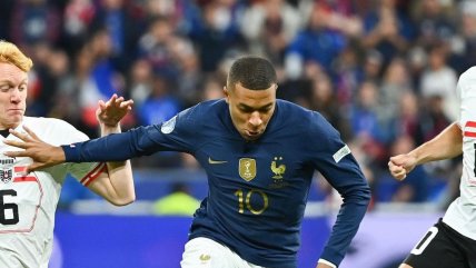 Kylian Mbappé deslumbró con golazo en triunfo de Francia sobre Austria en la Nations League