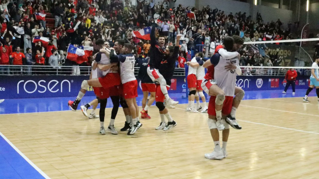 Chile logró un triunfazo sobre Argentina en el clasificatorio de voleibol para Santiago 2023