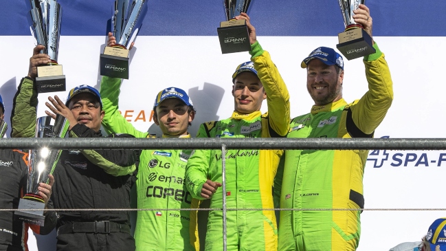 Nicolás Pino ganó en Spa-Francorchams y es líder de la European Le Mans Series