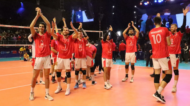 ¡Campeones! Chile conquistó el sudamericano de voleibol tras batir en la final a Argentina
