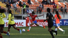 La Roja femenina sub 17 tropezó ante Colombia en su despedida de cara al Mundial de India