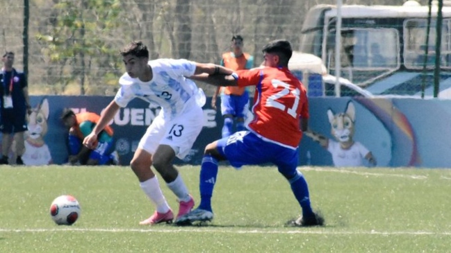 La Roja sub 20 sorprendió en Asunción 2022 y venció a Argentina