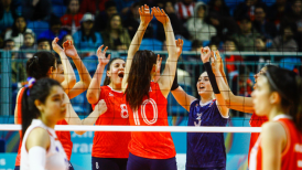 El Team Chile de vóleibol femenino tuvo un arranque positivo ante las locales en Asunción 2022