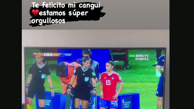 Humberto Suazo festejó el debut mundialista de su hija Arantza junto a la Roja sub 17