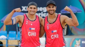 Los primos Grimalt debutaron con cómoda victoria en los Juegos Sudamericanos