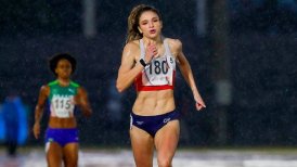 Martina Weil rozó el oro y debió conformarse con la plata en los 400 metros en los Odesur