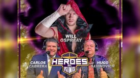 Evento internacional de lucha libre "Héroes del Ring" tendrá dos shows en Chile