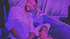 "Me encanta verte feliz": Mauricio Isla acompañó a su abuela a concierto de Marco Antonio Solís