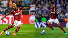 Vidal y Pulgar van por la gloria con Flamengo en la final ante A. Paranaense en Copa Libertadores