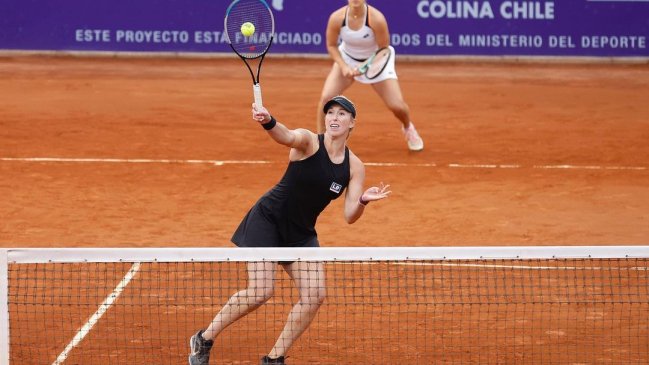 Alexa Guarachi avanzó a cuartos de final en el dobles del WTA 125 de Colina