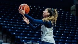 Fernanda Ovalle y otros cinco chilenos abrieron la temporada en el baloncesto de la NCAA