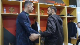 ¿Tensión en Portugal? El comentado saludo de Cristiano Ronaldo y Bruno Fernandes