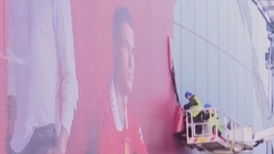 Manchester United quitó mural gigante de Cristiano Ronaldo en Old Trafford