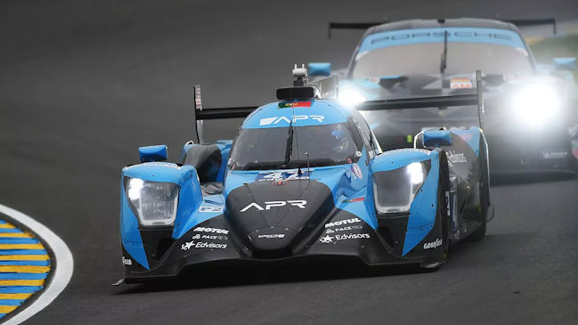 Benja Hites probó auto LMP2 pensando en las 24 Horas de Le Mans 2023