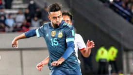 Argentina anunció la baja por lesión de Nicolás González para el Mundial de Qatar