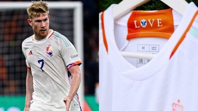 FIFA exigió a Bélgica remover la palabra "love" de su segunda camiseta para el Mundial
