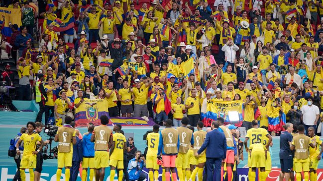 FIFA abrió procedimiento contra Ecuador por cánticos de hinchas en duelo ante Qatar