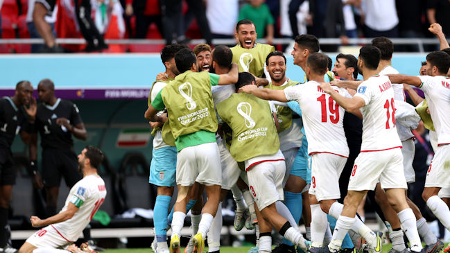 Irán marcó nueva sorpresa en Qatar 2022 con agónico triunfo sobre Gales