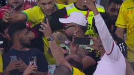Doble de Neymar causó furor entre hinchas brasileños durante el duelo con Suiza en Doha
