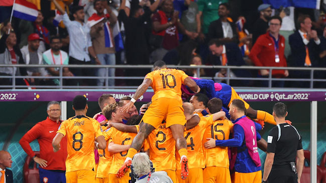 Países Bajos derrotó con autoridad a Estados Unidos y avanzó a cuartos de final del Mundial