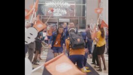 Países Bajos tuvo festivo recibimiento en su hotel de concentración tras pasar a cuartos de final