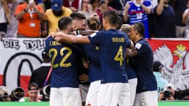 Francia se impuso a Polonia y avanzó a cuartos del Mundial con gran jornada de Mbappé