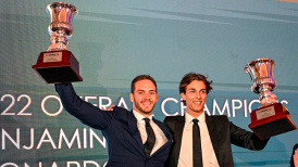 Benjamín Hites recibió el título del GT Open en Madrid