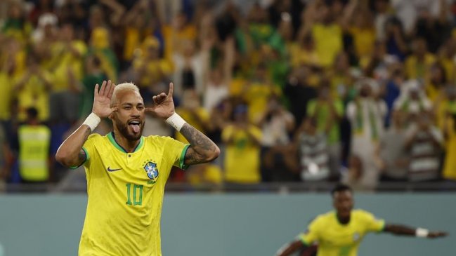 Neymar alcanzó marca de Ronaldo y Pelé en las Copas del Mundo