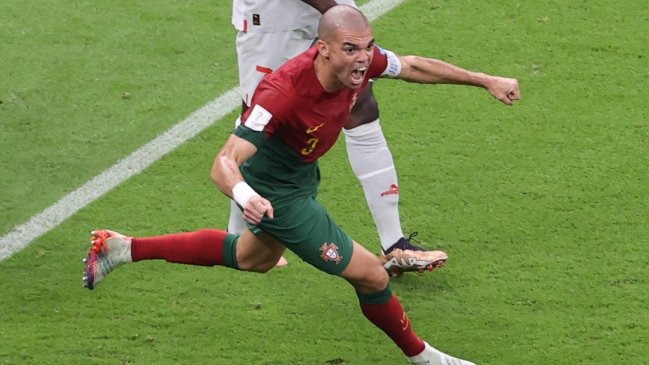 Pepe rompió un récord del mítico Roger Milla con su gol a Suiza en triunfo de Portugal