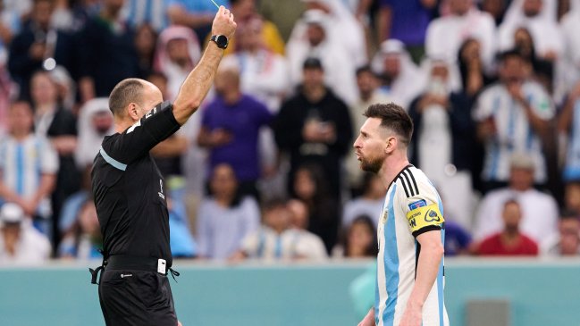 Messi quedó molesto con el arbitraje: La FIFA lo tiene que ver, no pueden poner a uno que no esté a la altura