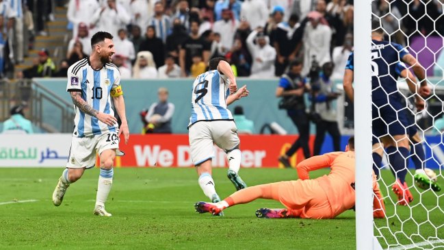 Un genial Messi la armó y Alvarez definió para el tercero de Argentina sobre Croacia en la semifinal