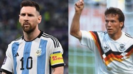 Messi igualó a Matthäus como el jugador con más partidos en los Mundiales