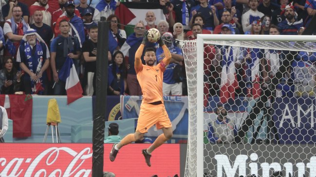 Hugo Lloris igualó a Manuel Neuer como el arquero con más partidos en los Mundiales