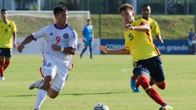 La Roja sub 17 salvó el honor con un empate ante Colombia en Copa Joaju