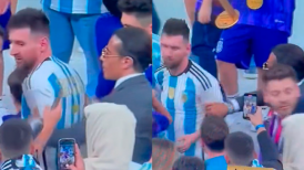 Messi se molestó con el célebre chef Salt Bae por insistente pedido de una foto