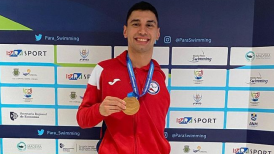 Vicente Almonacid recibió el premio "Mejor de los Mejores" del deporte paralímpico 2022