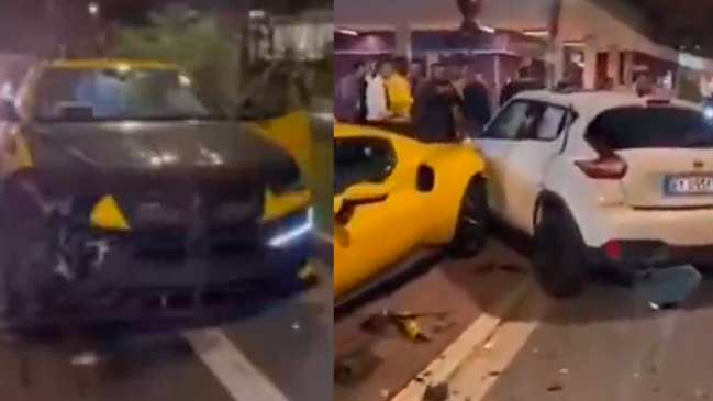 Mundialista suizo protagonizó choque en su Lamborghini en Mónaco