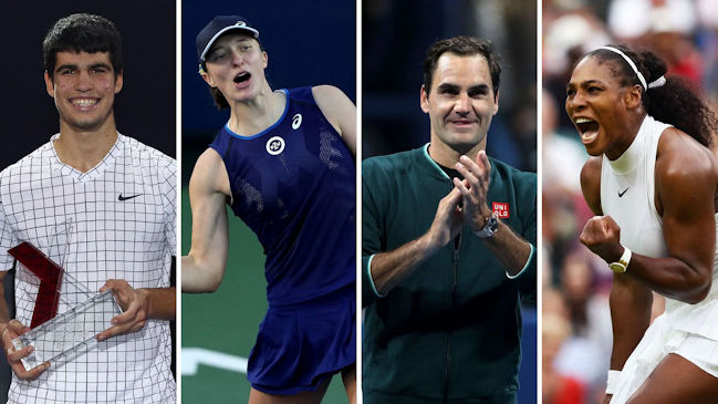 Resumen 2022: El ascenso a la cima de Alcaraz y Swiatek y los retiros de Federer y Williams marcaron el 2022 del tenis internacional