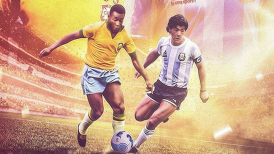 "Espero que podamos jugar juntos en el cielo": El recuerdo del mensaje de Pelé a Maradona