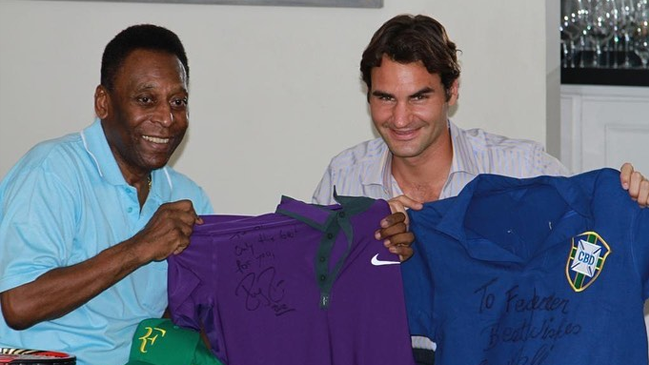 El adiós de Roger Federer a Pelé: Gracias por inspirar a millones de fanáticos del deporte y atletas