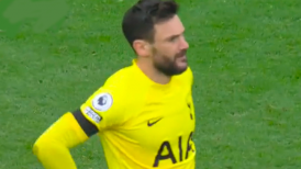 Hugo Lloris cometió un error que condicionó a Tottenham frente a Aston Villa