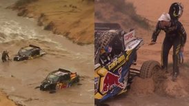 "Chaleco" López relató su dramático accidente en el Dakar: Estuvimos a punto de perder el auto