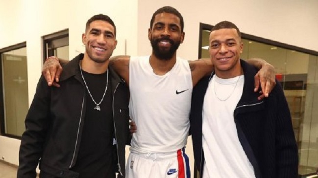 Hinchas argentinos arruinaron visita de Mbappé a partido de la NBA