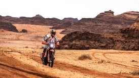 Tomas de Gavardo soportó estoico la etapa más dura hasta ahora en el Dakar