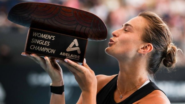 Aryna Sabalenka se reencontró con los títulos en el WTA de Adelaida