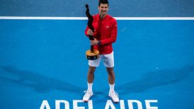 Novak Djokovic reinó en Adelaida ante un Sebastian Korda que dio dura batalla